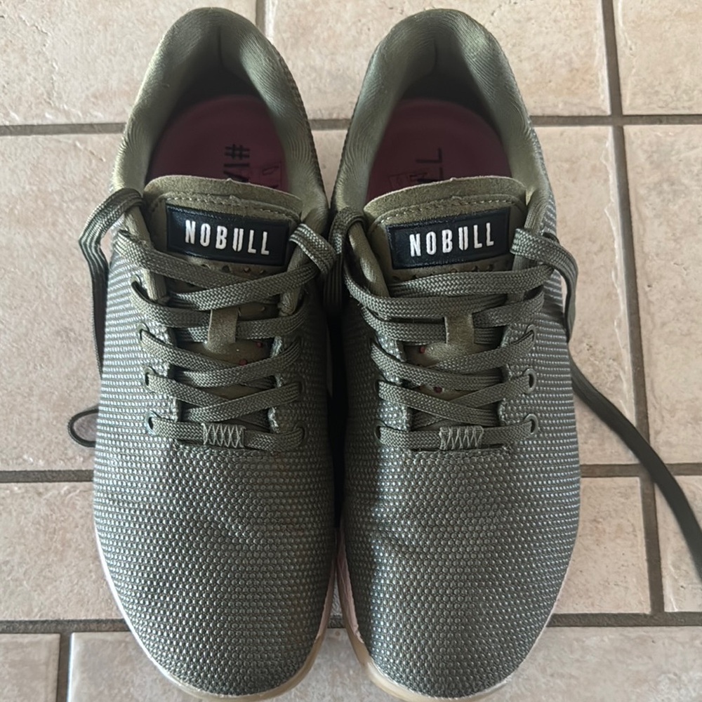 NOBULL Men's Olive Green Trainers